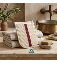 Rovin Çift Taraflı Eldiven Banyo Kesesi 24x17 Cm