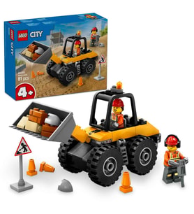 Lego 60450 City Sarı Tekerlekli İnşaat Yükleyicisi
