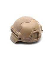 ?SS Tactical Airsoft Kompozit Başlık Koruyucu Kask Miğfer - Bej Renk