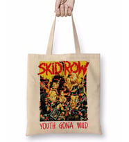 Skid Row Cartoon Bez Çanta Uzun Saplı