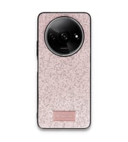 Xiaomi Redmi A3 4g Bright Simli Kapak - Pembe
