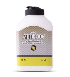 Artdeco Su Bazlı Mat Vernik 500 ml. 