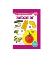 İlk Bilgilerim Dizisi Sebzeler 0-6 Yaş Yayınları