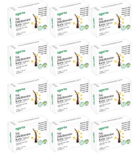 Agarta El Yapımı Doğal Sabun 150GR Saç Dökülmesine Karşı (12 Li Set)