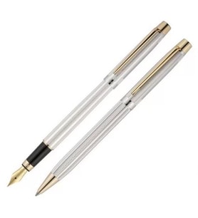 Scrikss 722W Gold-Chrome (Dolma-Tükenmez)