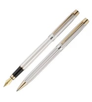 Scrikss 722W Gold-Chrome (Dolma-Tükenmez)