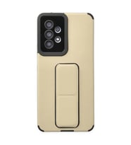 Samsung Galaxy A53 5g Kılıf Mega Standlı Silikon - Gold