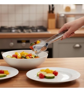 21 cm – Salata, Makarna ve Sıcak Yemekler İçin Çok Amaçlı Servis Pensi