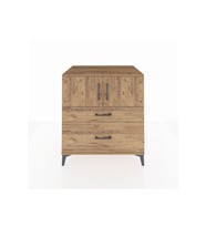 Kronos Şifonyer 2 Raflı 2 Çekmeceli 2 Kapaklı 88x59x96 Çam-Çam
