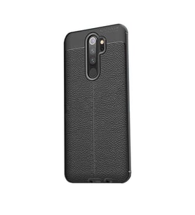 Xiaomi Redmi Note 8 Pro Kılıf Pu-Deri Leather Pu Serisi Esnek Soft Ultra Protection (Siyah)