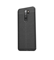Xiaomi Redmi Note 8 Pro Kılıf Pu-Deri Leather Pu Serisi Esnek Soft Ultra Protection (Siyah)