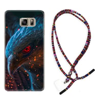 Samsung S7 Edge S20 Fe Plus Ultra S21 S22 Kılıf Boyun Asklı Rasta Silikon Şahin 1756