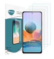 Microsonic Xiaomi Redmi Note 10 Pro Max Screen Protector Nano Glass Cam Ekran Koruyucu (3`lü Paket) (Renksiz)