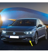 VW Passat B8.5 2020-2023 Sol Sis Farı Çerçeve Parlak Siyah 3G0853665K