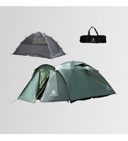 Orcamp OUT-3010 Nord Çantalı 3 Kişilik Kamp Çadırı (Haki)
