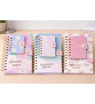 Bam A5 Çizgili Defter A7 Defter Seti