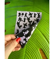 12X12 CM ÇİFT TARAFLI MİCKEY MAUSE ARMA DİKİŞ GİYİM AKSESUARRI
