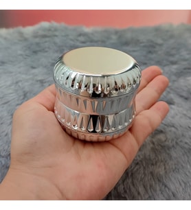 63 mm. Silver Baharat Tütün Herbal Öğütücüsü Parçalayıcı rc85slv