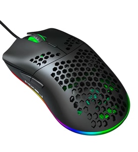 HXSJ J900 USB Kablolu RGB Dpi Oyuncu Mouse Gaming Mouse-(5775) - SSSSSS8702-5480