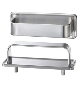 Ikea SÖRBYN kulp, krom kaplama, 96 mm, 2 adet