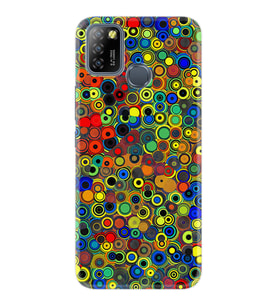 INFINIX Smart 4 5 6 Zero 8 S5 Pro Kılıf Desemli Silikon Nazar Boncukları 1746