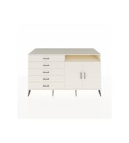 Kronos Konsol 2 Raflı 5 Çekmeceli 2 Kapaklı 176x59x99 Aytaşı-Aytaşı