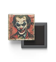 Joker - Baskılı Buzdolap Magneti Kare - 9x9 cm