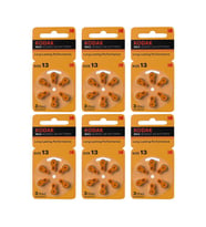 PR 48 13 İşitme Cihaz Pili 6'lı 6 Paket Kodak PR48 Kulak Cihazı Pili 6'lı 6 Paket (Beyaz)