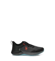 U.S.Polo Assn.Florin WMN 4PR Kadın Sneaker Spor Ayakkabı Siyah Kırmızı