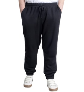 Mode XL Eşofman Altı Lastikli Paça Waffle 23501 Siyah