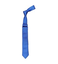 Cengiz İnler Çapraz Nokta Çizgili Mikrofiber Erkek Kravat Aksesuar (Lacivert-Kırmızı)