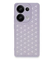 Durukar® Redmi Note 13 Pro 4G Kılıf Petek Silikon Kapak - Lila