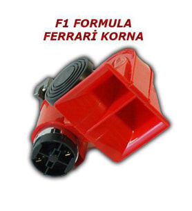 Ferrari F1 Formula Havalı Korna Bosch Tipi 12 Volt