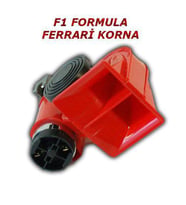 Ferrari F1 Formula Havalı Korna Bosch Tipi 12 Volt