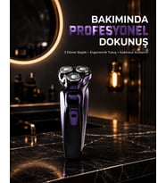 Profesyonel Şarjlı Tıraş Makinesi Ayarlanabilir Başlıklı Kablosuz