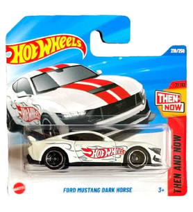 Hot Wheels - Ford Mustang Dark Horse - Beyaz (1/64) 2025 Case