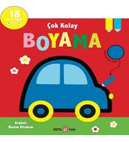 Çok Kolay Boyama - Arabalı Resim Kitabım