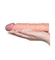 LoveToy X Tender Gerçekçi Dokulu Penis Kılıfı 2.5 cm Uzatmalı