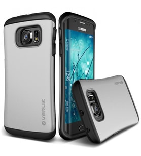 VRS Design Galaxy S6 Edge ile Uyumlu Thor Hard Drop Light Silver