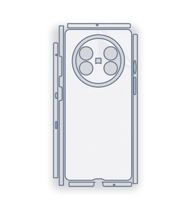 SChitec VIVO X Fold5 Uyumlu Fullbody Arka Kaplama Hidrojel Koruyucu Film