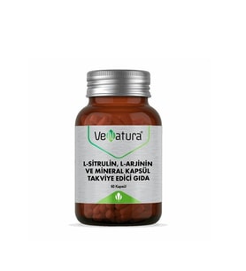 Venatura L-Sitrulin ,L-Arjinin Ve Mineral 60 Kapsül