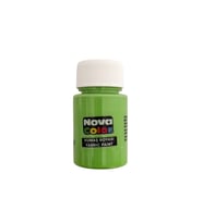 Kumaş boyası, canlı renkler, solmaz, tişört, çanta, tekstil boyası-Fıstık Yeşili 30ml-1 Adet (Çok Renkli)