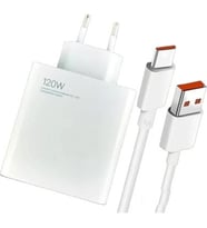 120W Redmi Note 11 Pro+ 5G Uyumlu Şarj Adaptörü ve Type C Kablo Seti GaN Teknolojisi (Beyaz)