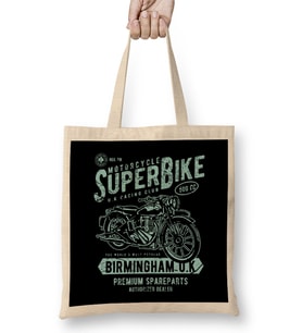 Super Bike Racing Club Bez Çanta Uzun Saplı