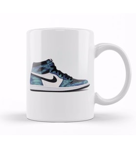 Jordan 1 Retro High Tie Dye w Kupa Bardak Porselen