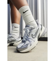 Nike V2K Run Womens Sneaker Reflektörlü Kadın Günlük Spor Ayakkabı Koyu Gri