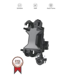 Torima JX-042 Siyah Car Holder Araç Motor ve Bisiklet Telefon Tutucu