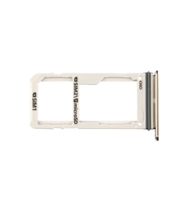 Samsung Galaxy Note 8 N950 Sim Yuvası Sim Kart Tepsisi Gold Çift