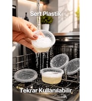 30 ML Sızdırmaz Mini Saklama Kabı Sosluk Buzluk Kabı MIT1359