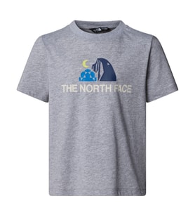 The North Face GRAPHIC RELAXED Erkek Çocuk Tişörtü NF0A8AXEDYX1 (Gri)